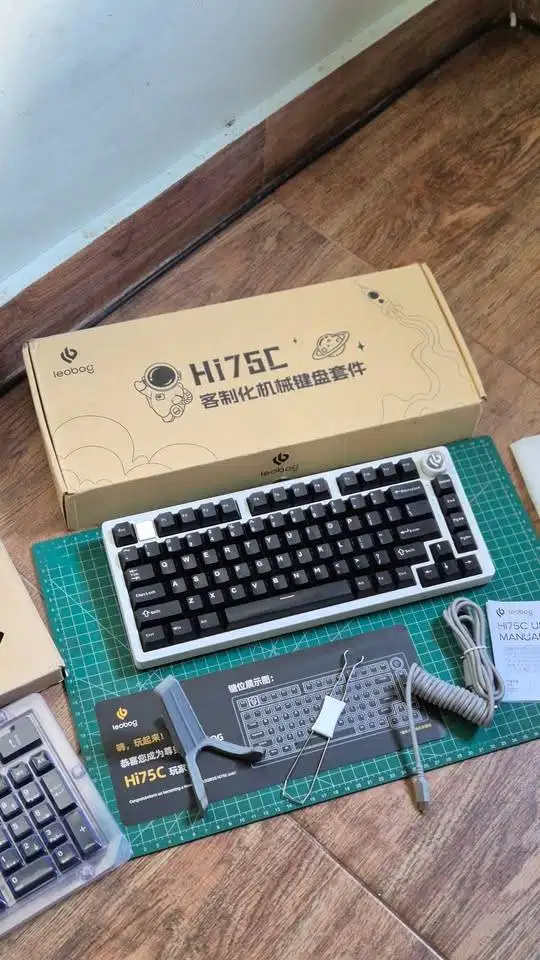 Mechanical Keyboard Leobog Hi75C 75% Aluminium Case
