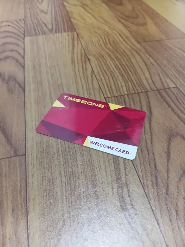 Welcome Card Timezone 148 TIZO