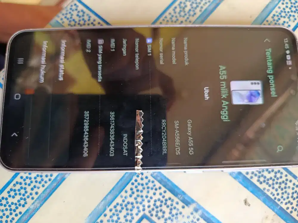 Jual SAMSUNG A55 5G 12/256