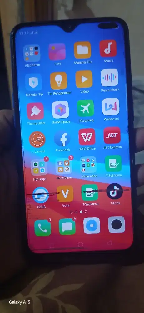 Oppo A5s ram 3/32 menyala abangku