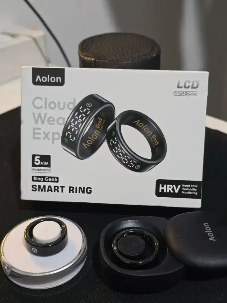 Aolon Smart Ring Gen 5 + Bonus Ring gen 2