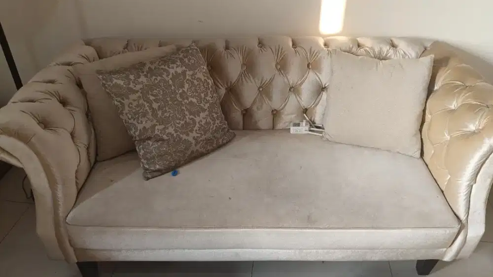 Sofa set 3 sofa 1 meja