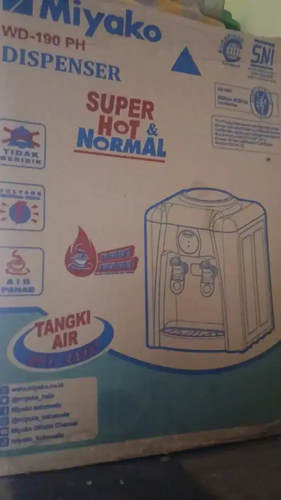 DIJUAL DISPENSER TYPE WD 190 PH