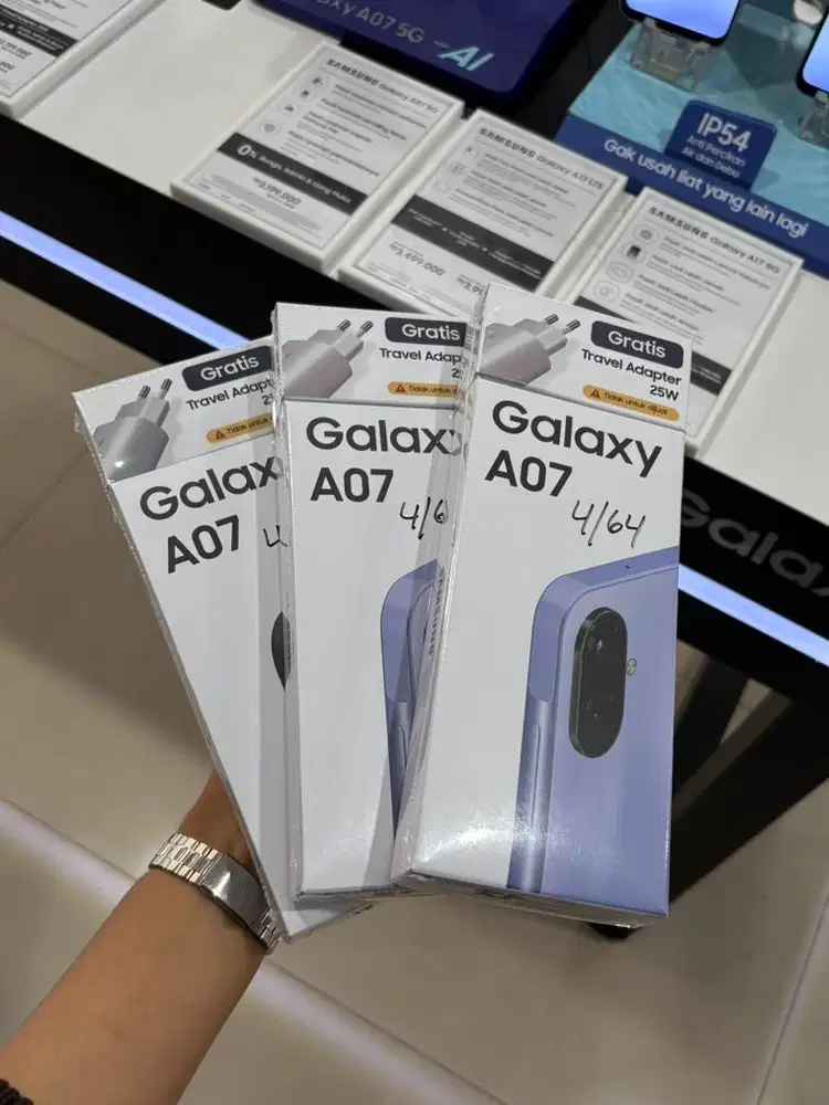 SAMSUNG A07 4G 5G 6/128 TERMURAH