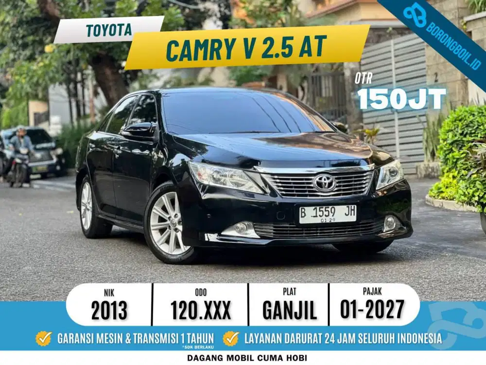 Toyota Camry 2.5 V At 2013 Bensin