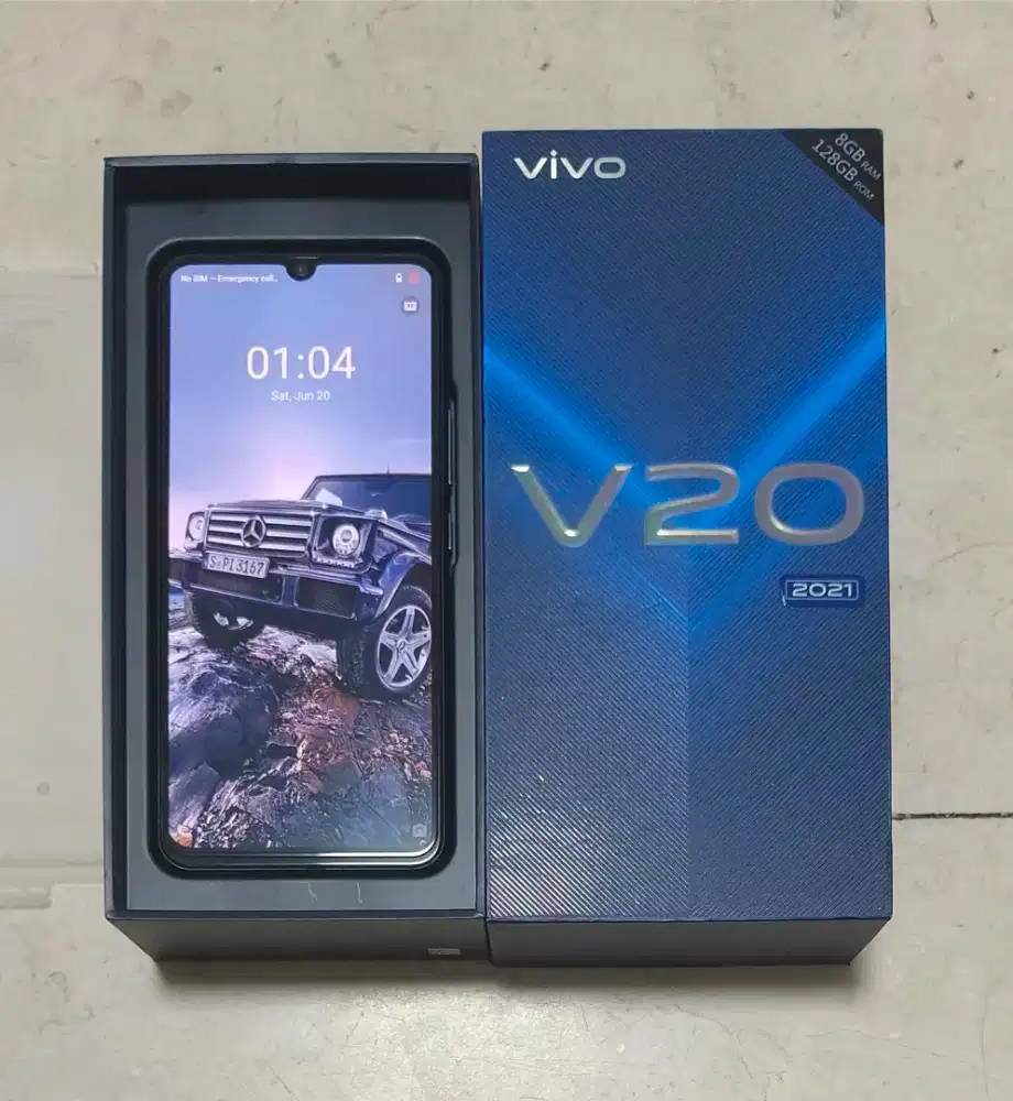 Vivo V20 Ram 8/128gb no minus barang bagus fullset