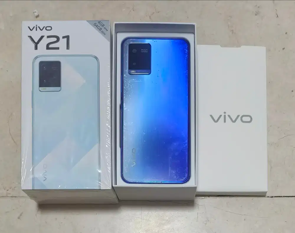 Vivo y21 ram 4/64gb fullset