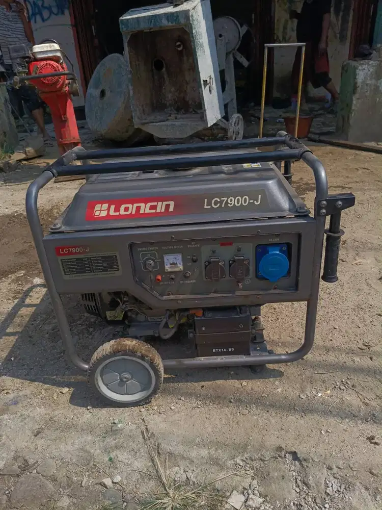 Jual Mesin Genset Loncin Output Daya 5500WATT Siap Pakai
