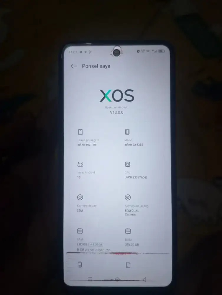 Infinix hot40i 8/256