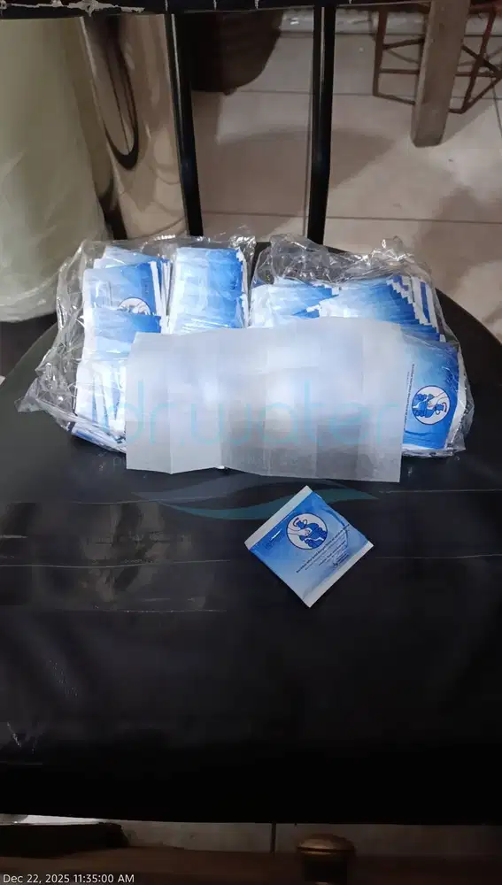 200pcs Tissue Pembersih Galon / Bottle Cleanser / Tisu Galon - drwater