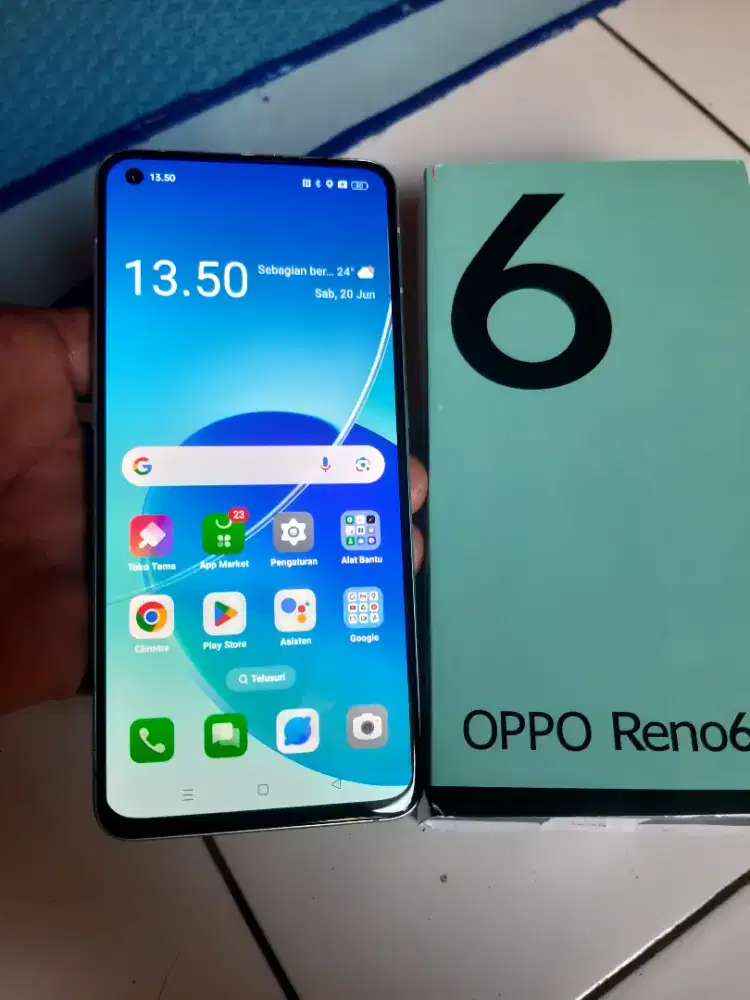 OPPO RENO 6 5G second
