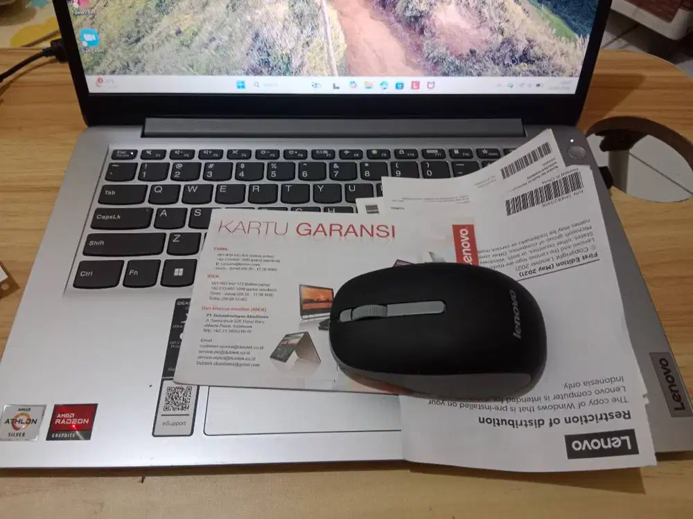 Jual laptop lenovo IP Slim114MN7