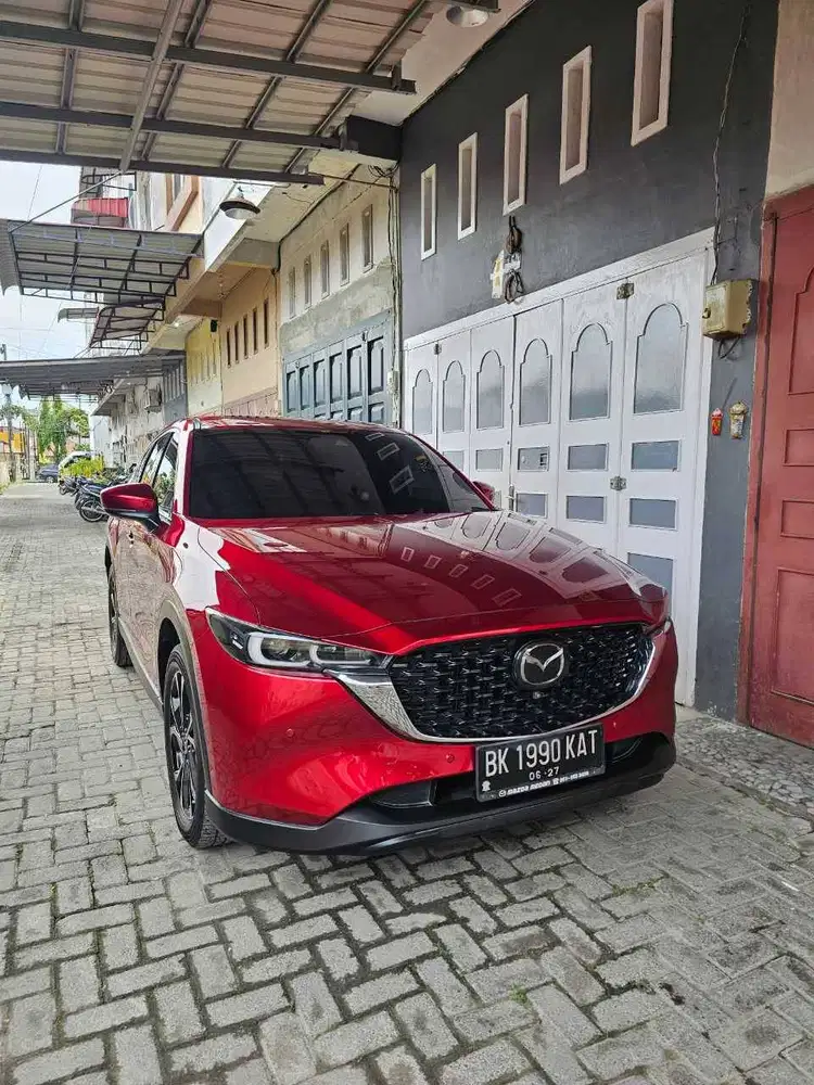 Dijual : Mazda Cx5 2.5 Elite tahun 2022 Warna Soul Red Crystal
