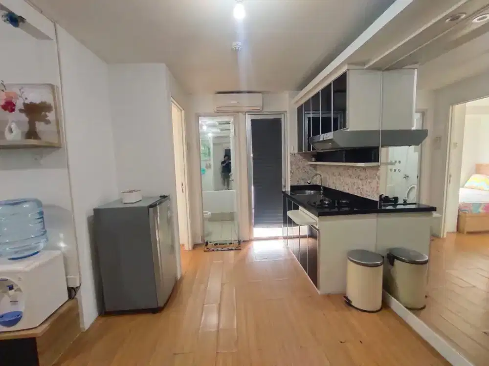 Disewakan 2BR Rombak jadi 1BR Full furnish apartemen Bassura city