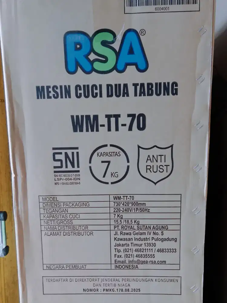 mesin cuci bisa dicicil