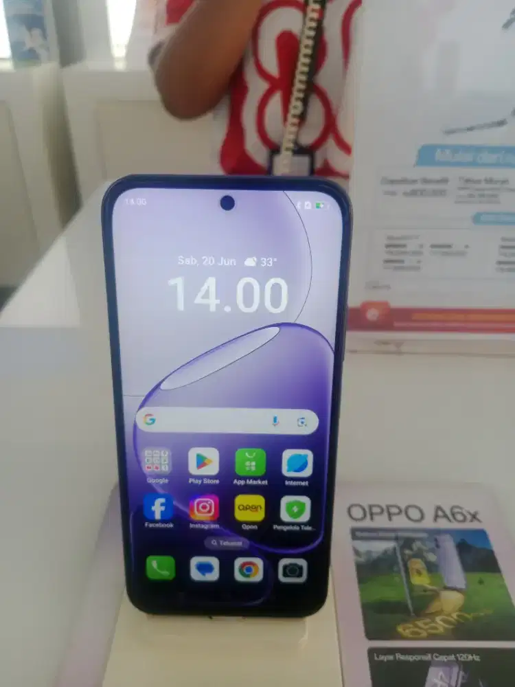 OPPO A6X 18GB + 256GB