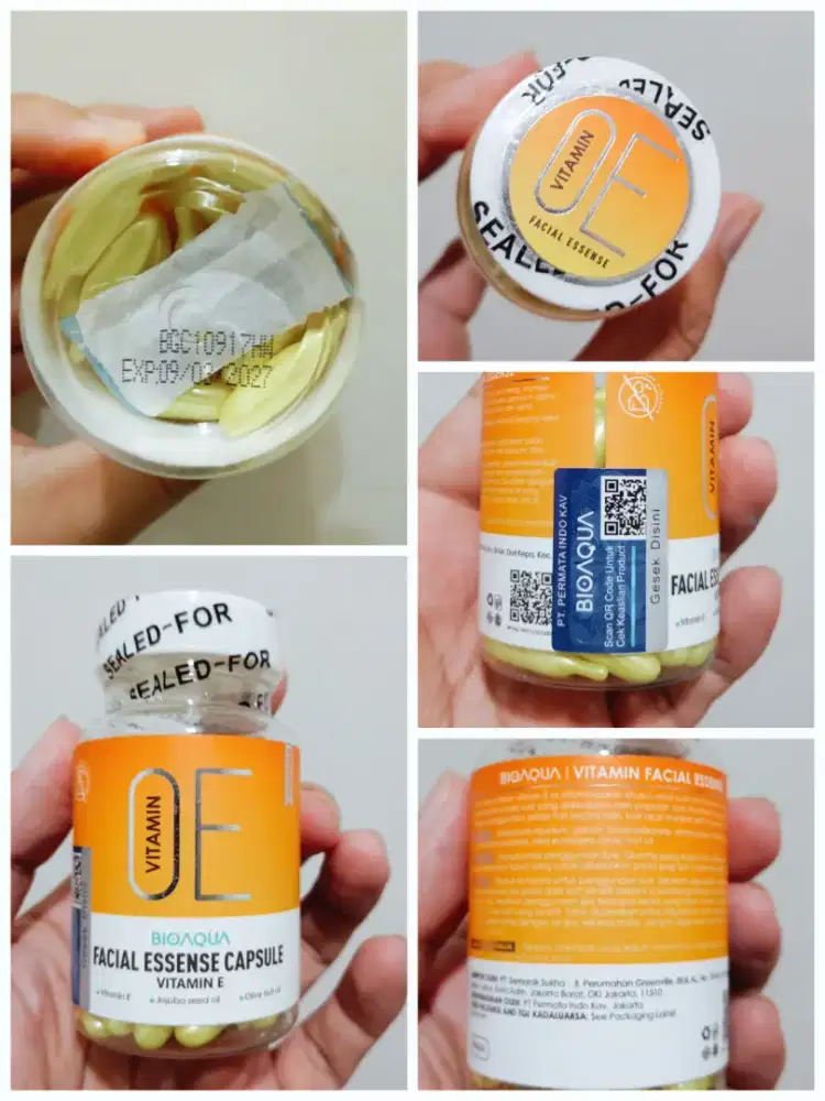 Bioaqua Facial Essence Capsule Vitamin E