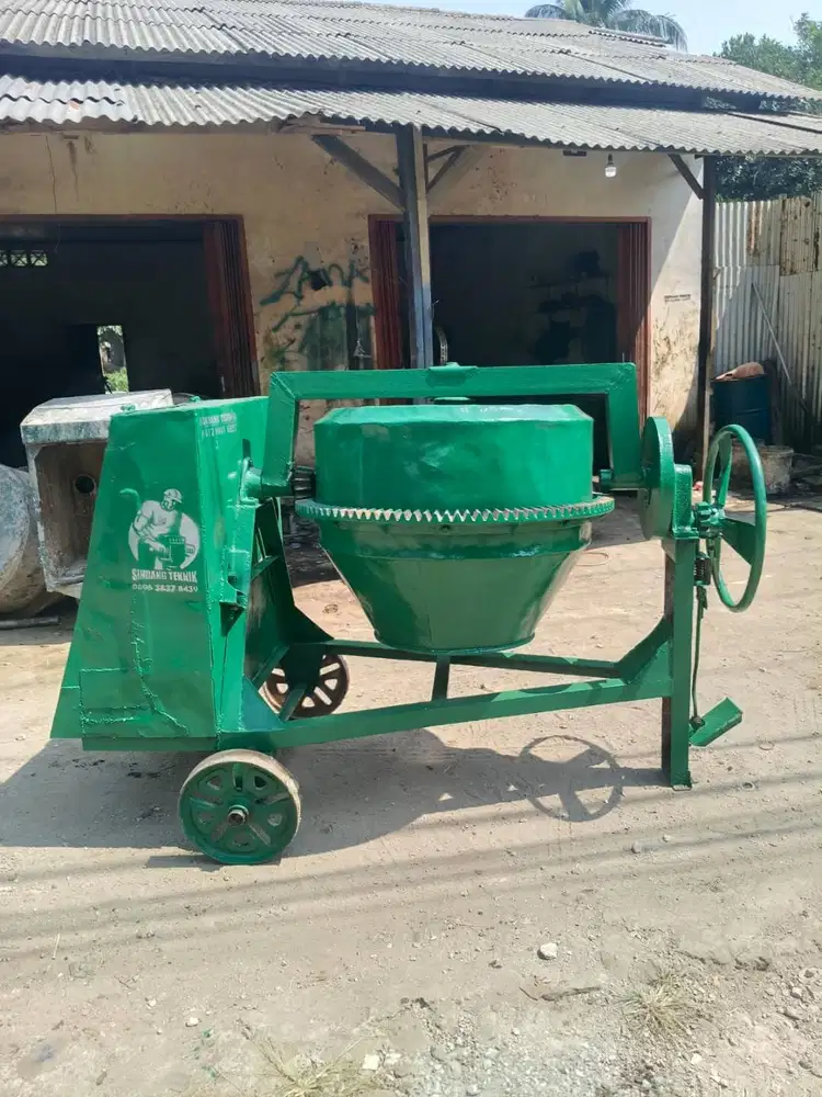Jual Mesin Molen Beton Tiga Berlian Kondisi Mulus