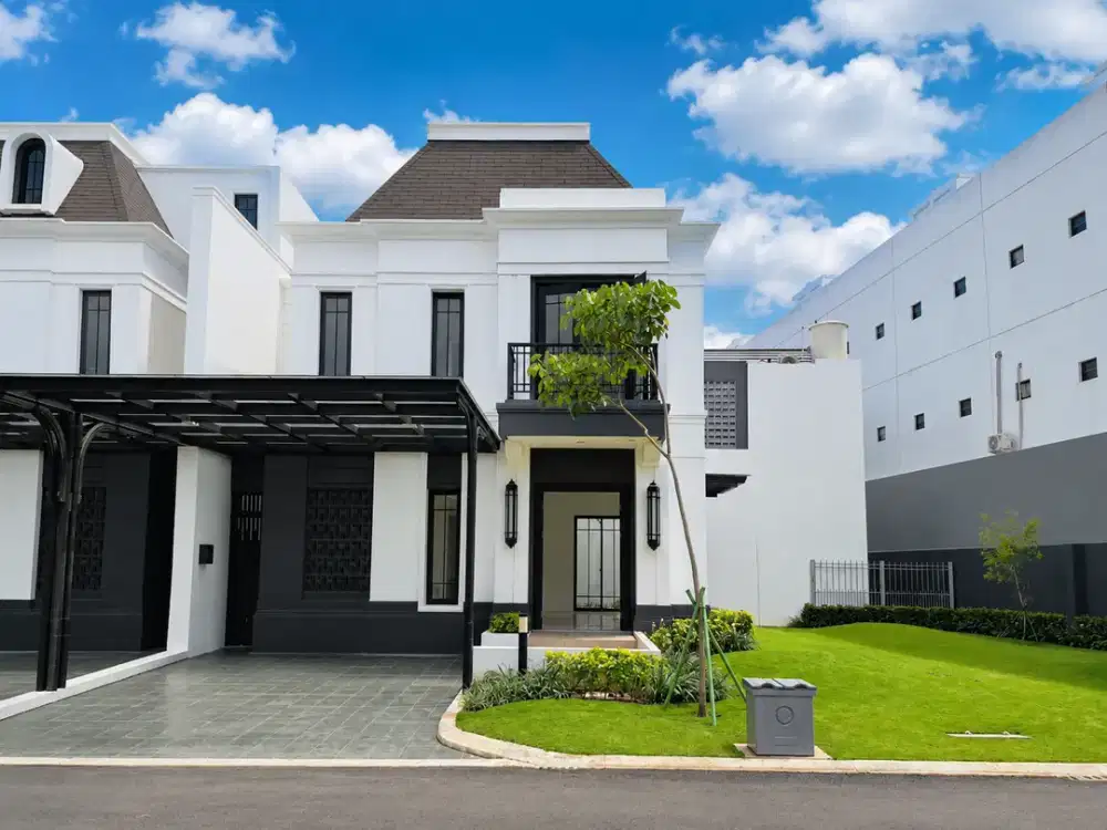 Rumah 2lt luas 12x15 180meter 4KT Cluster Jasmia SCG Summarecon Crown Gading