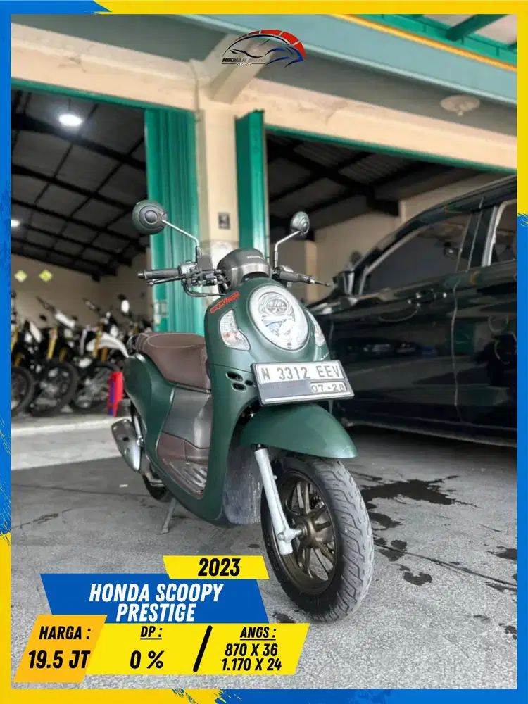 HONDA SCOOPY PRESTIGE 2023 NEGO SAMPE DEAL BOSKUU HIKMAH MOTOR KEPUH