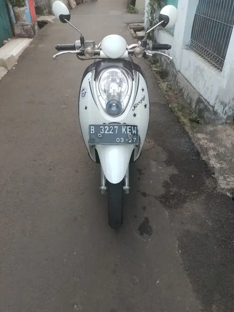 Honda Scoopy Tahun 2012 Pajak hidup