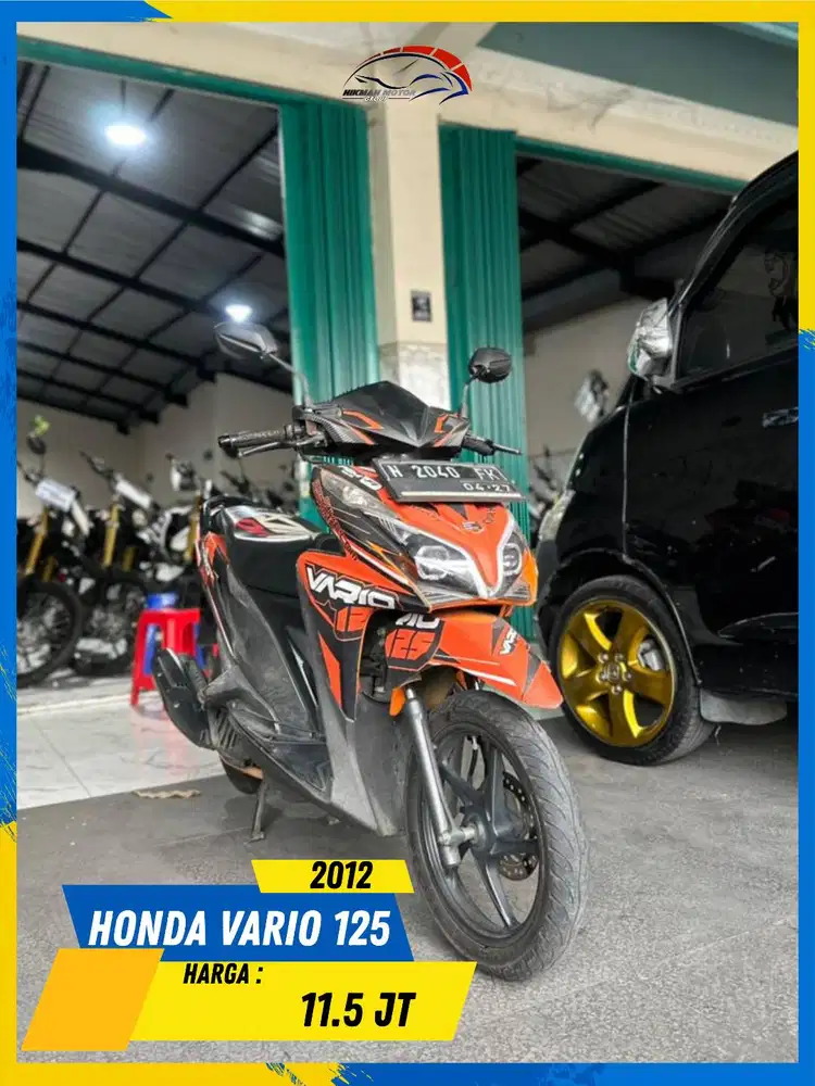 HONDA VARIO 125 2012 MURAH MERIAH MASZEHH HIKMAH MOTOR KEPUH