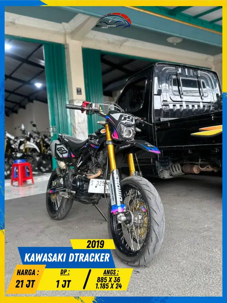 KAWASAKI DTRACKER 2019 MONGGO GASS POLL MASZEHH HIKMAH MOTOR KEPUH