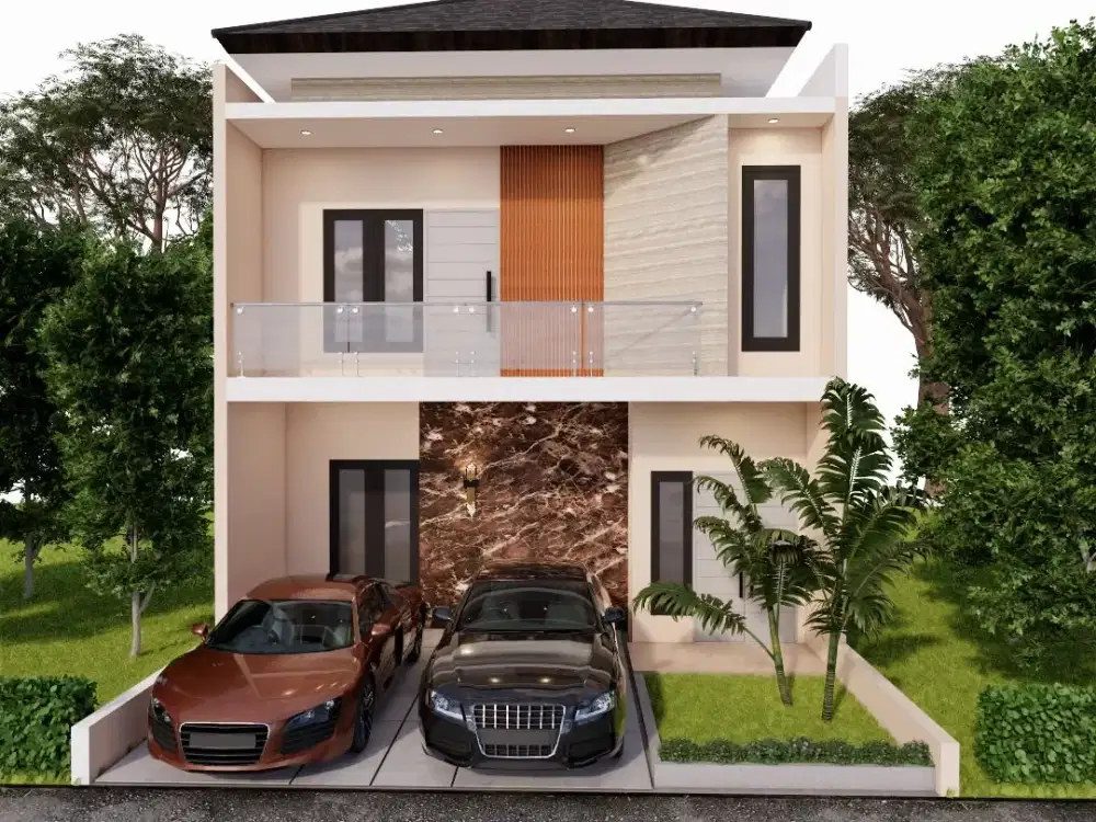 Rumah cluster super murah di pondok gede dinding mata merah harga 900 juta
