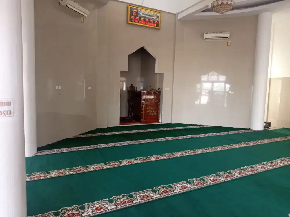 Karpet Majid Majesty Hijau polos