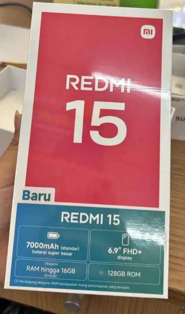Xiaomi redmi 15 segel