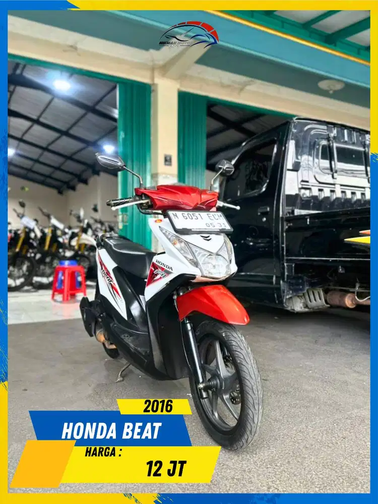 HONDA BEAT 2016 MESIN AMAN POLL MASZEHH HIKMAH MOTOR KEPUH