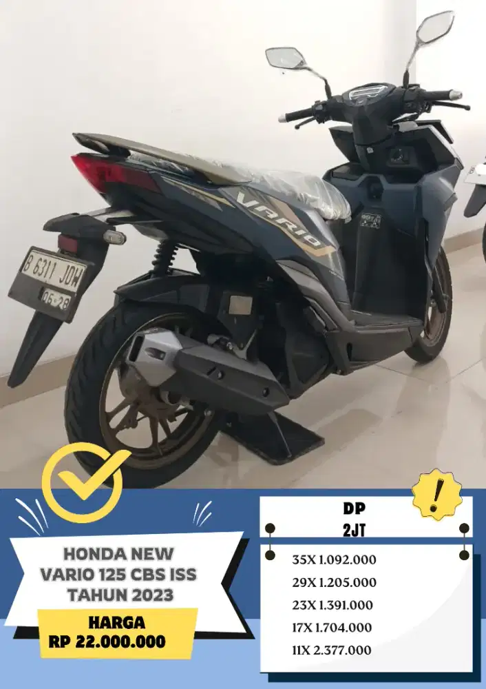 Honda New Vario 125 CBS ISS Tahun 2023 READY