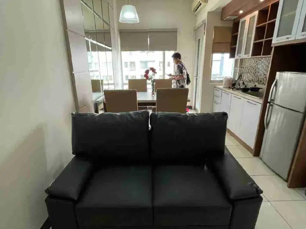 Jual Apt Sudirman Park 2BR Full Furnished di KH Mas Mansyur, Karet Tengsin, Tn Abang, JakPus