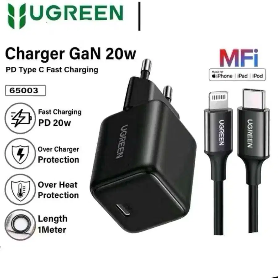 UGREEN CHARGER GAN 20W