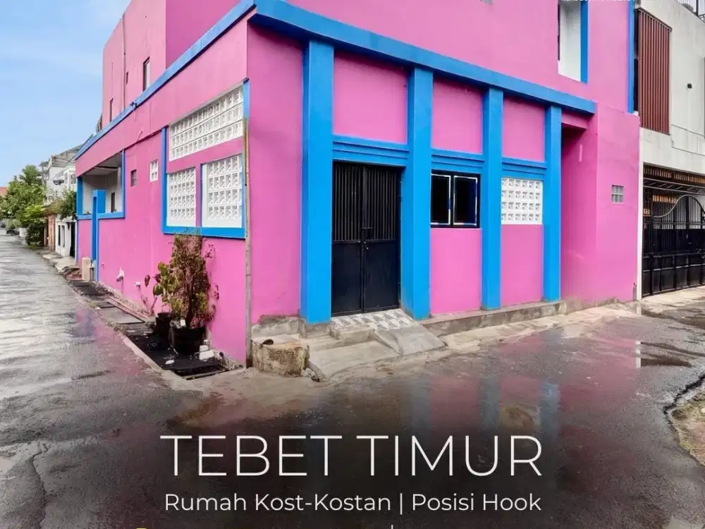 TERMURAH !! FOR SALE | TEBET TIMUR, BRAND NEW KOST2AN  2 LANTAI, AKSES MUDAH 1 MOBIL,  LOKASI STRATEGIS, COCOK UTK INVESTASI, NEGO !!