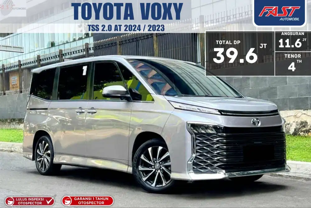 LOW KM PJAK PNJG GARANSI 1TH TOYOTA VOXY 2024 / 2023 TSS 2.0 METIK