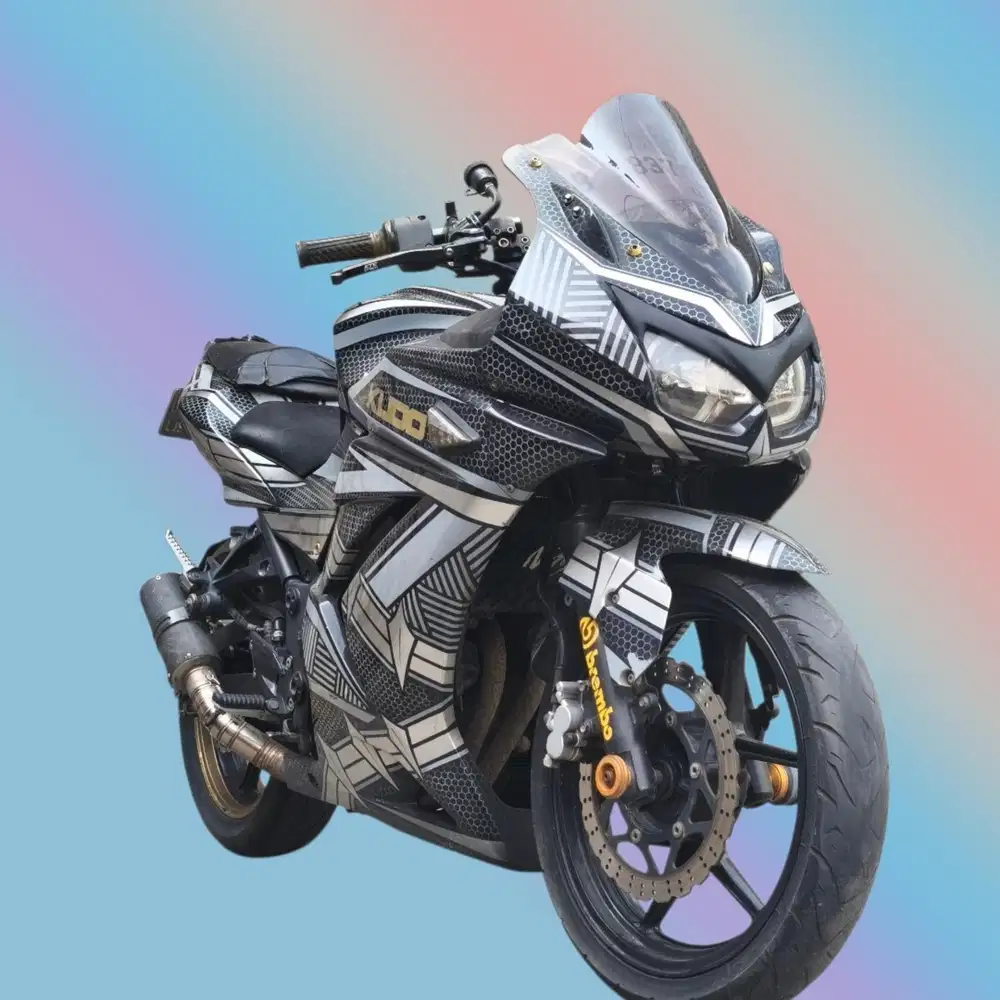 ‼️ Kawasaki Ninja 250 R Karbu 2011 mesin cakep