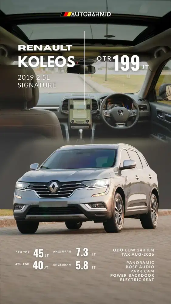 Renault Koleos 2.5 Signature 2019