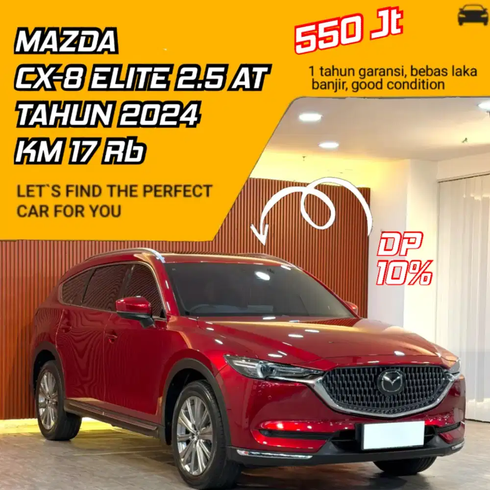 Mazda CX8 Elite 2.5 AT Tahun 2024