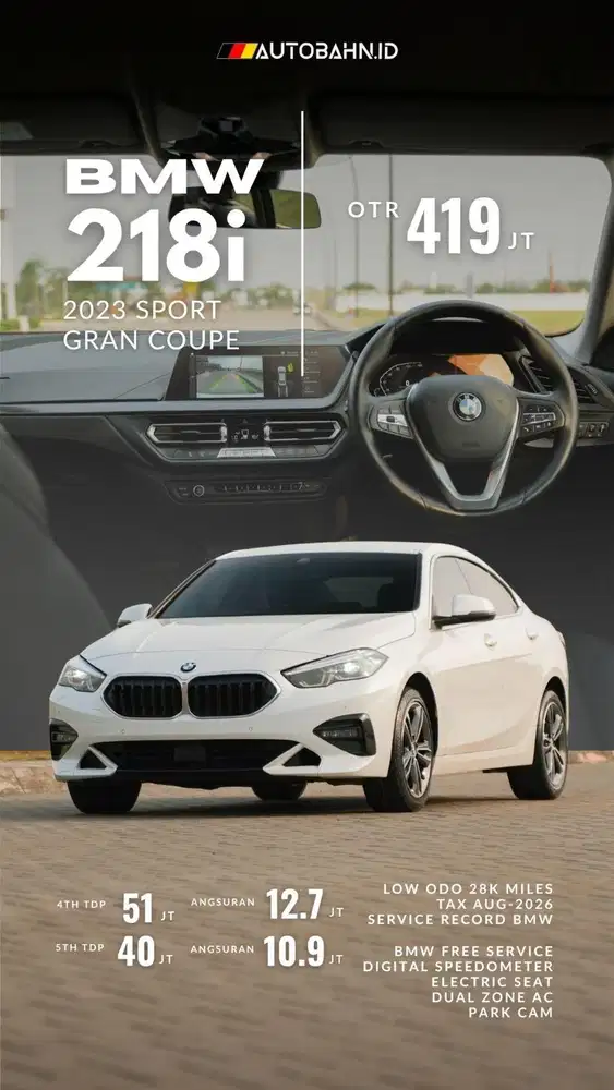 BMW 218i Sport Line Gran Coupe 2023