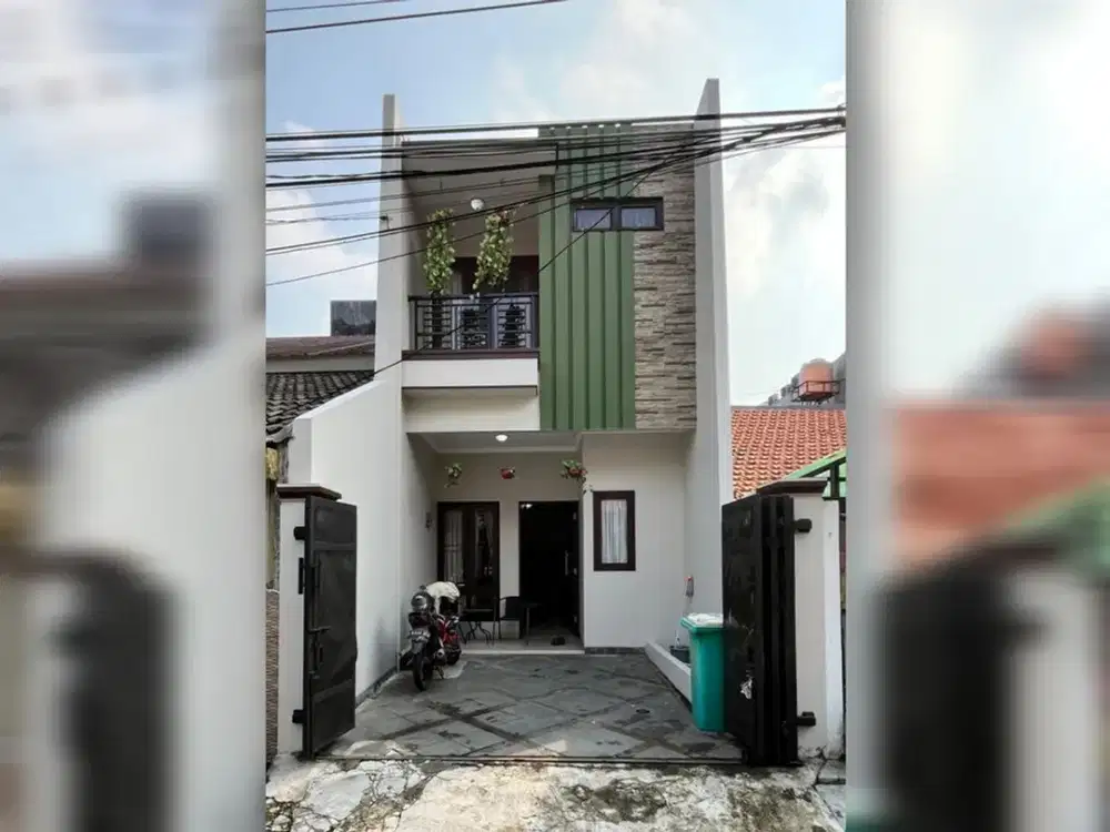 Rumah Modern Bagus Full Furnished Siap Huni Di Rawamangun Jakarta Timur
