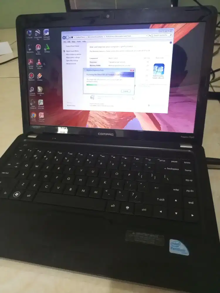 Laptop Hp Compaq CQ42 Murah siap pakai
