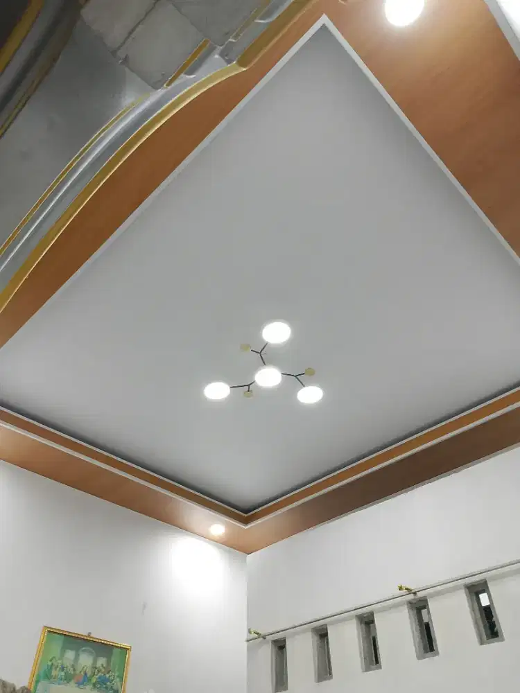 plafon PVC terpasang murah & bergransi