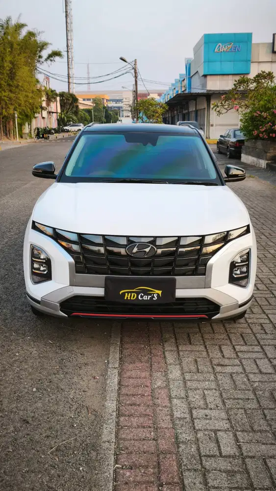 Hyundai Creta 1.5 Prime IVT 2 Tone 2022 / 2023 Wrn Putih Tgn 1 Pjk Pjg