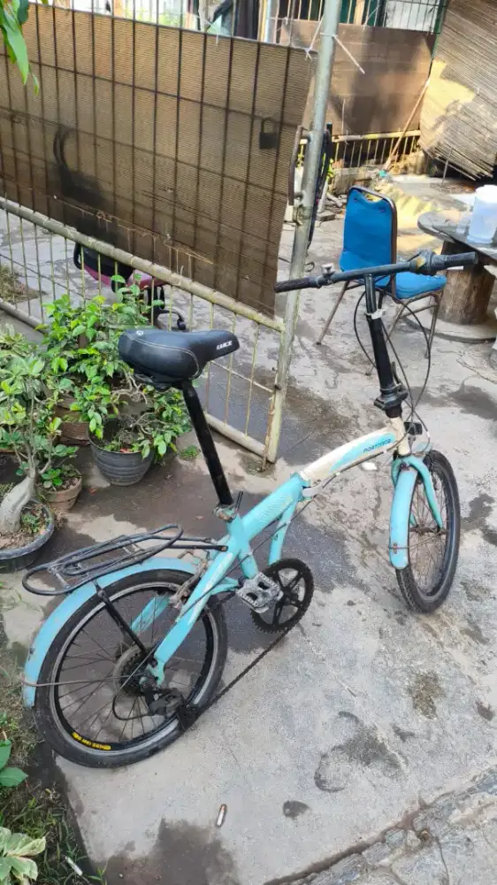 Sepeda lipat uk 20 genio normal