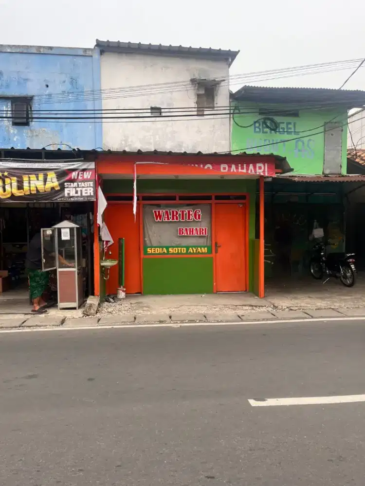Dijual Cepat Ruko Bekas Warteg Bahari.