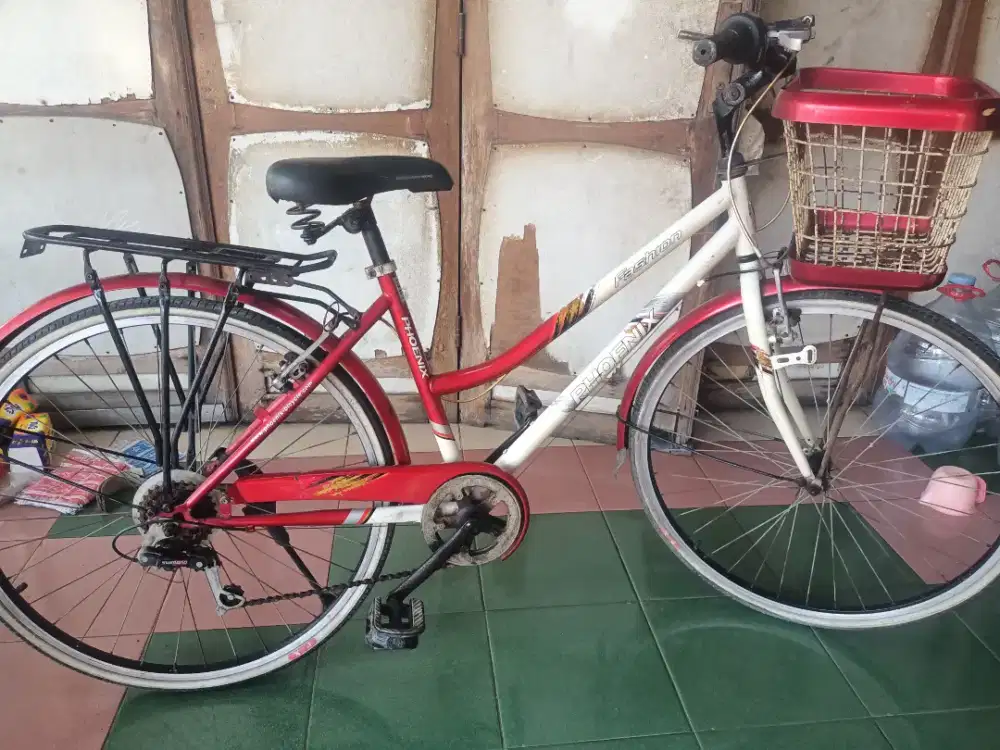 Sepeda Phoenix fashion uk26 barang original kondisi 85 persen