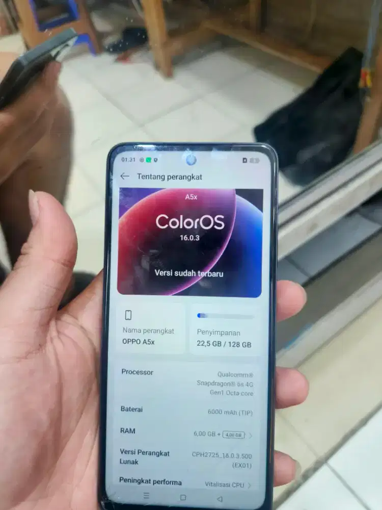 Oppo A5X Murah Ram 6/128