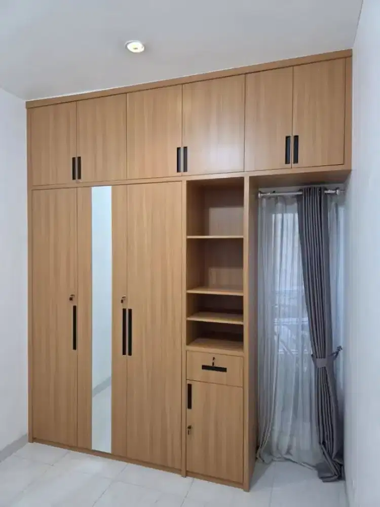 lemari set minimalis/custom finishing