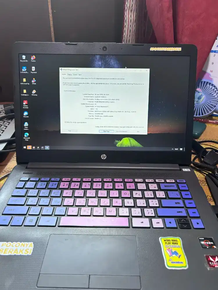 Laptop HP 245 G7 Siap Pakai